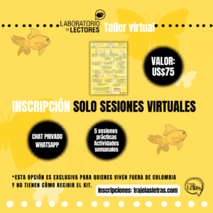 Taller virtual «Cien años de soledad» SÓLO SESIONES VIRTUALES